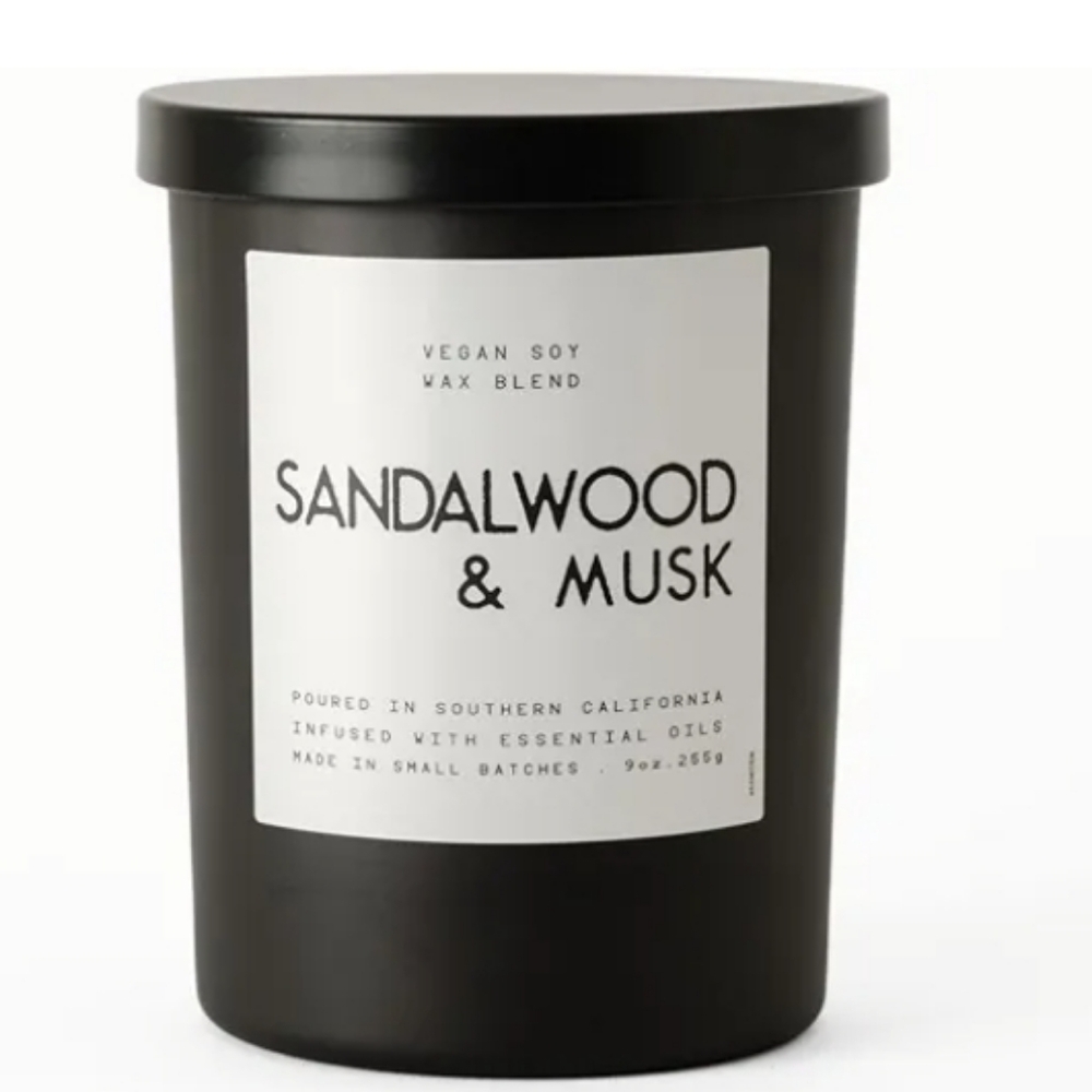 💕HP💕Sandalwood & Musk Candle - 9oz